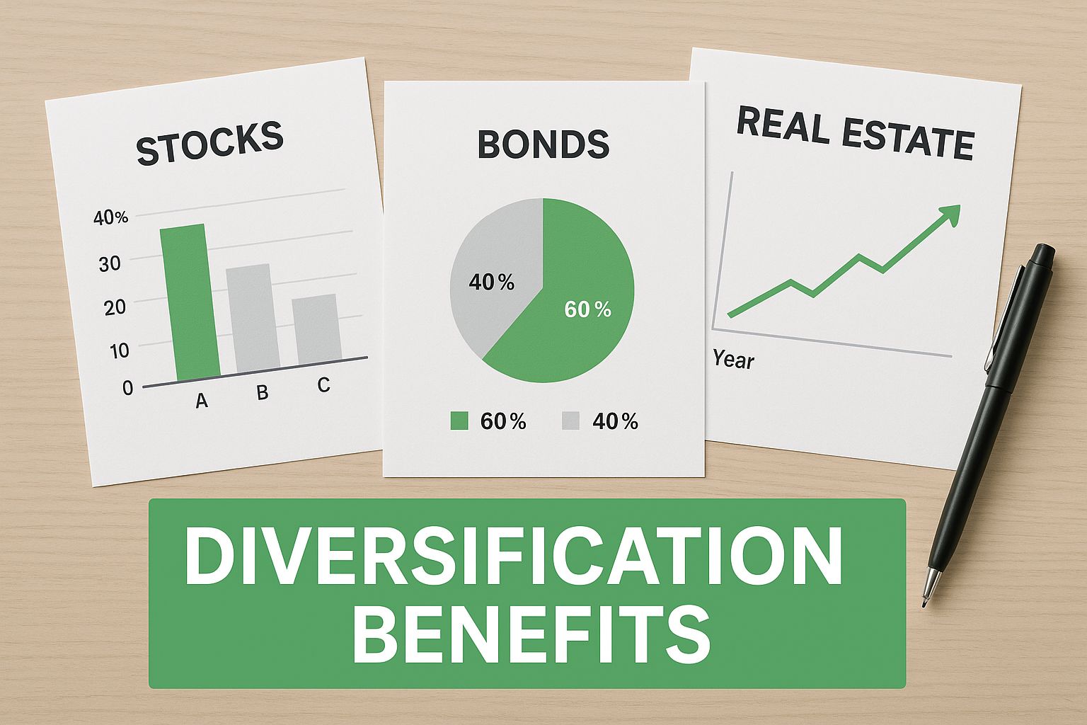 Infographic about managing investment risk