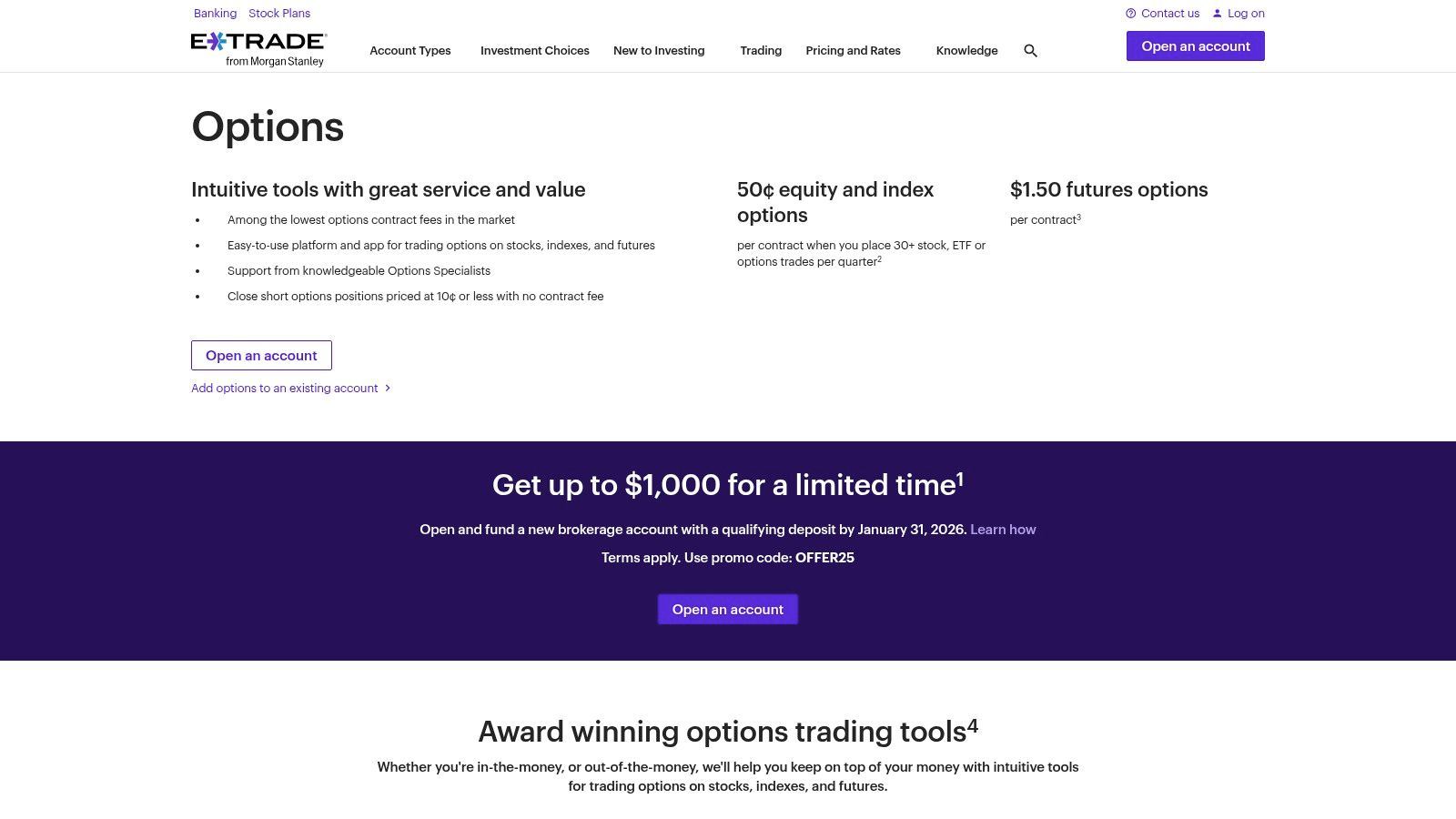 E*TRADE – Power E*TRADE