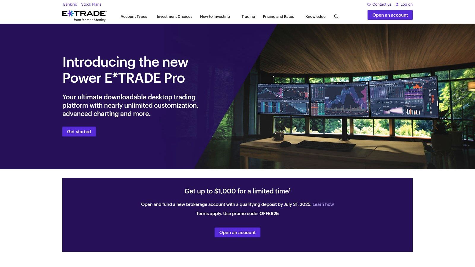 E*TRADE from Morgan Stanley