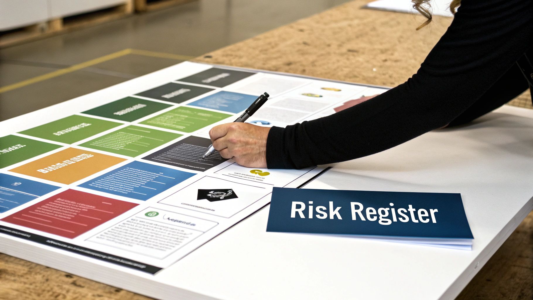 Risk identification diagram