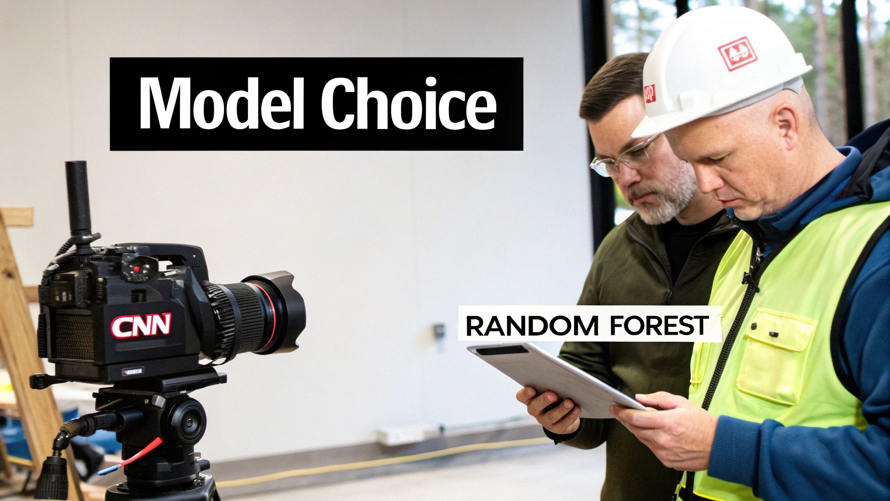 A person pointing at a screen with complex data visualizations.