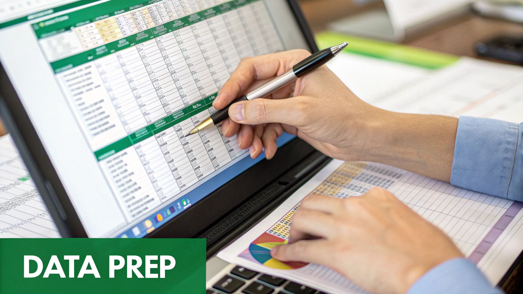 A screenshot of an Excel PivotTable field list, showing how to drag and drop fields like 'Region' and 'Revenue' into the Rows and Values areas.