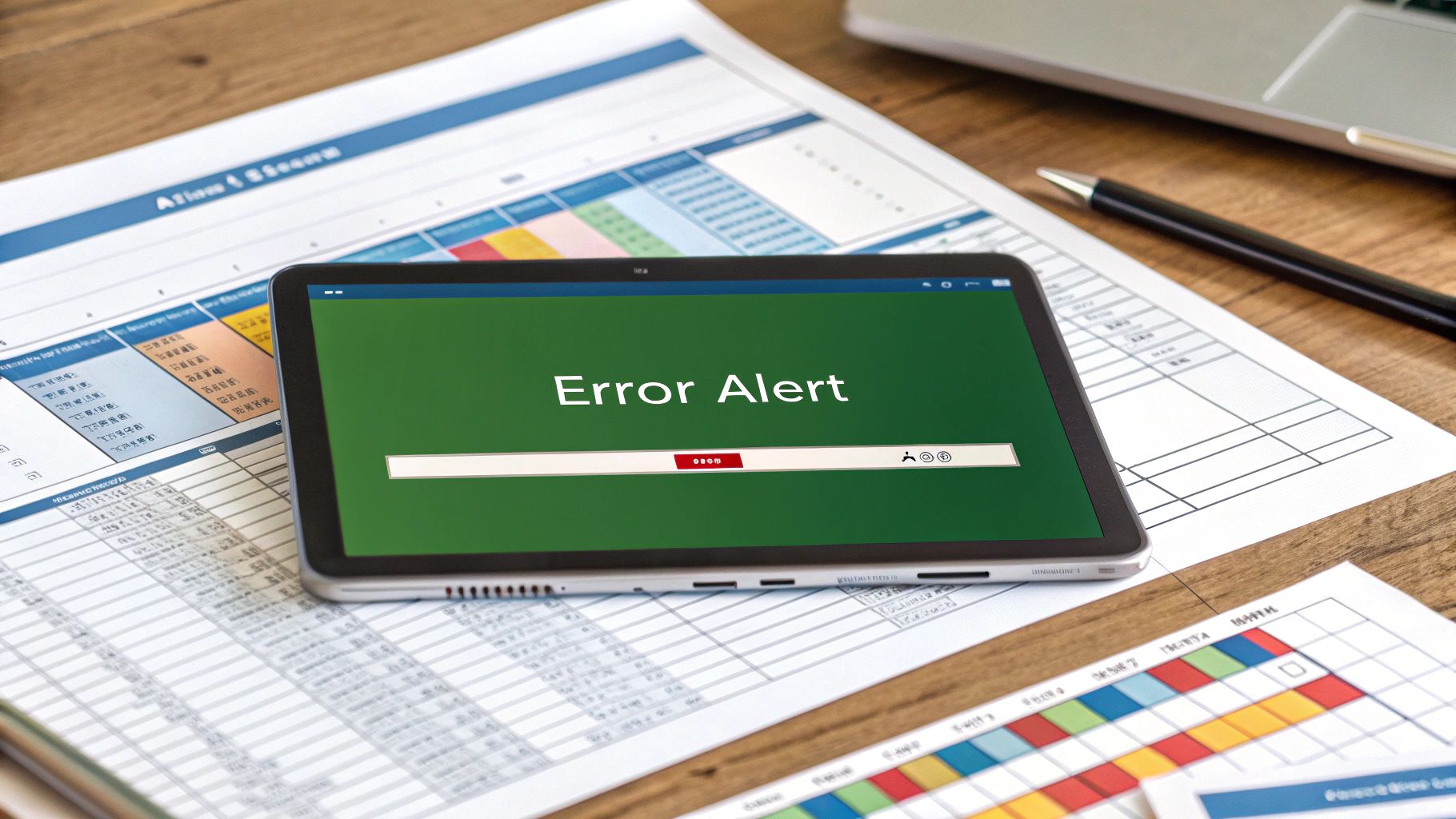 Image demonstrating the importance of helpful data validation error messages