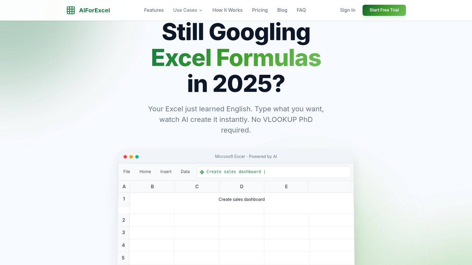 AIForExcel