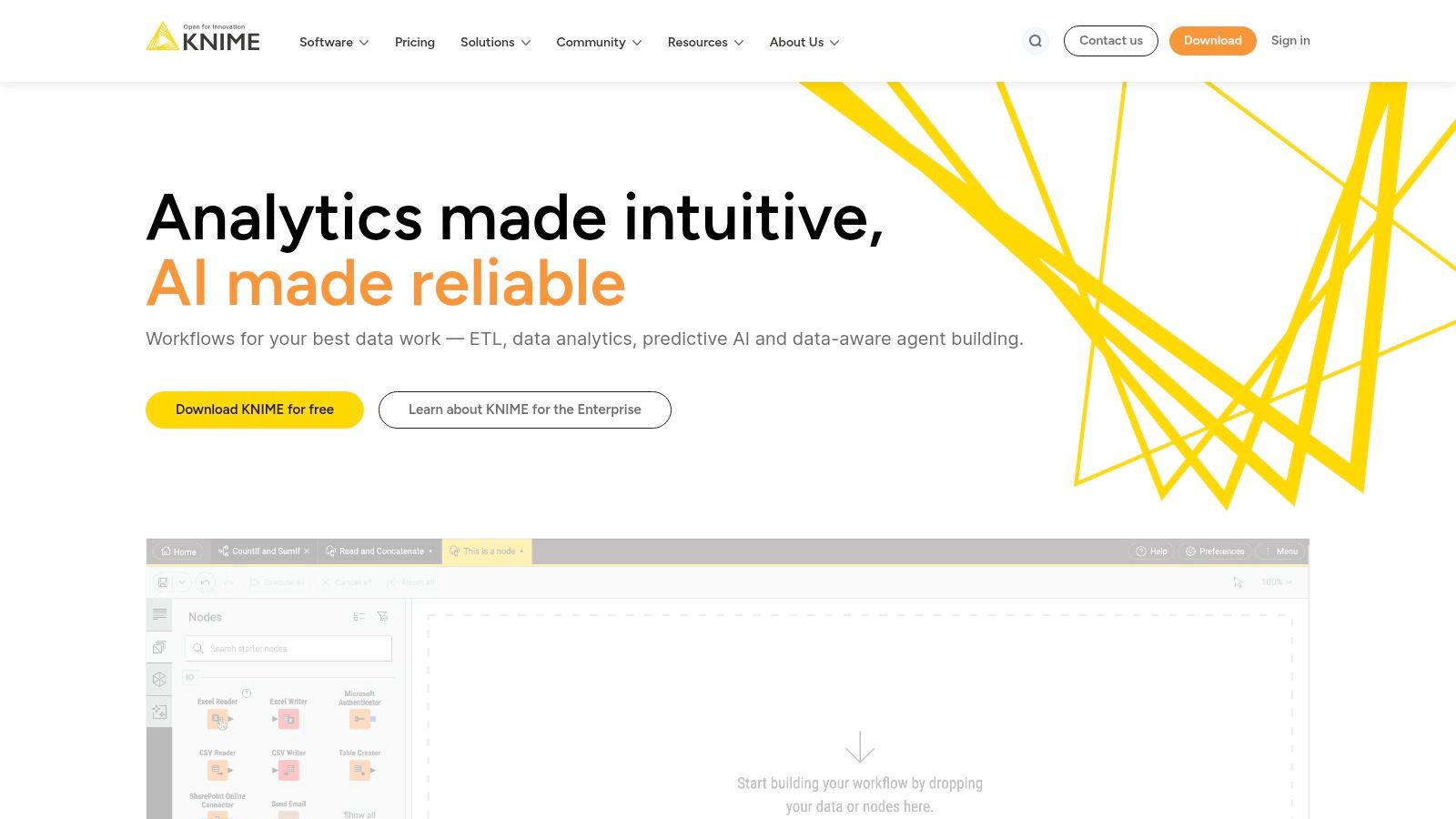 KNIME Analytics Platform
