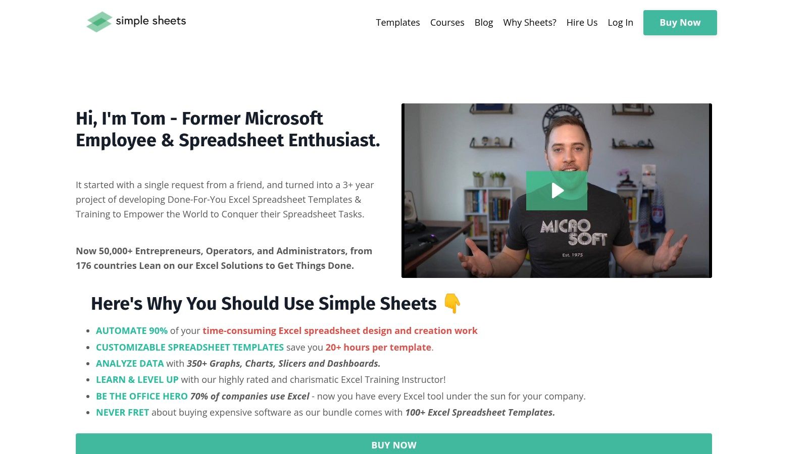 Simple Sheets