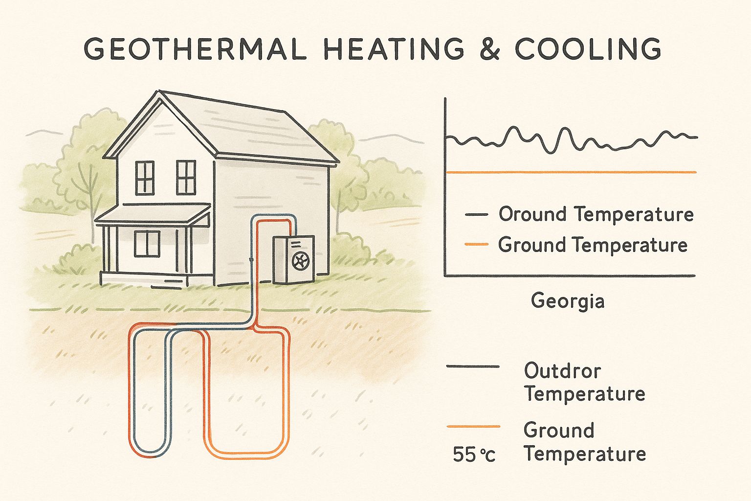 Infographic about best geothermal systems