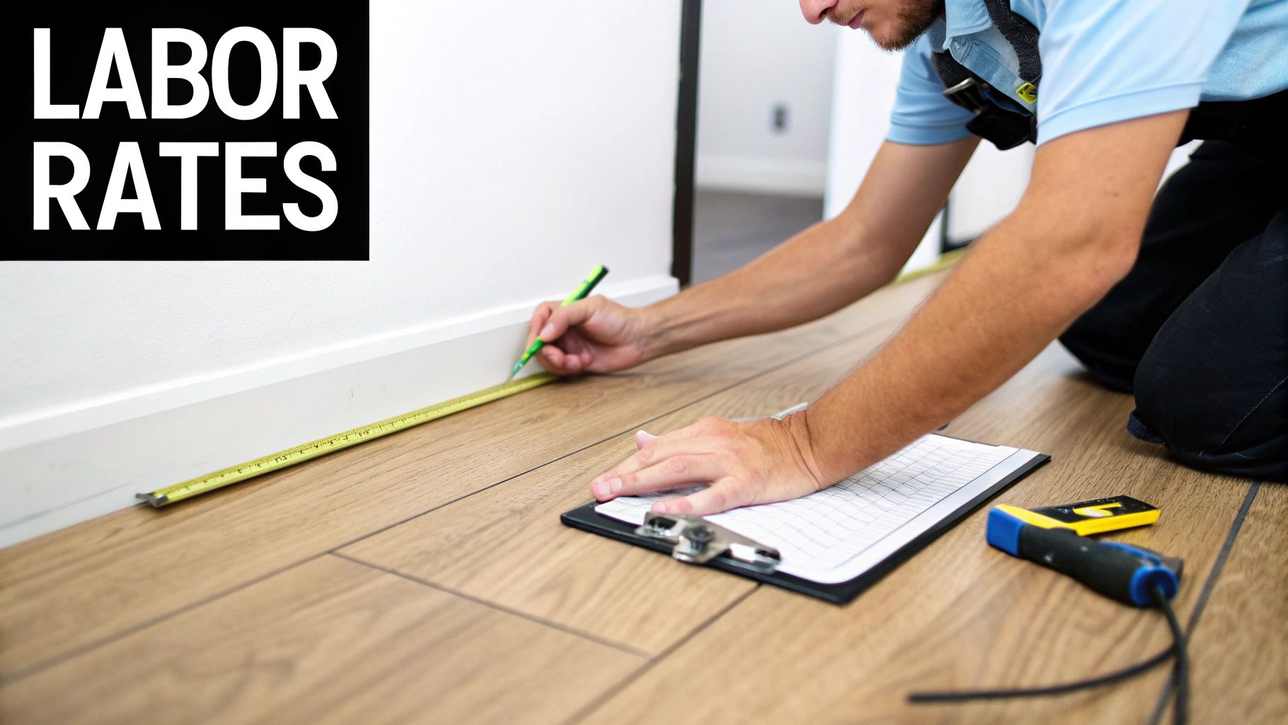 A well-lit room showcasing luxury vinyl flooring that convincingly mimics natural wood.