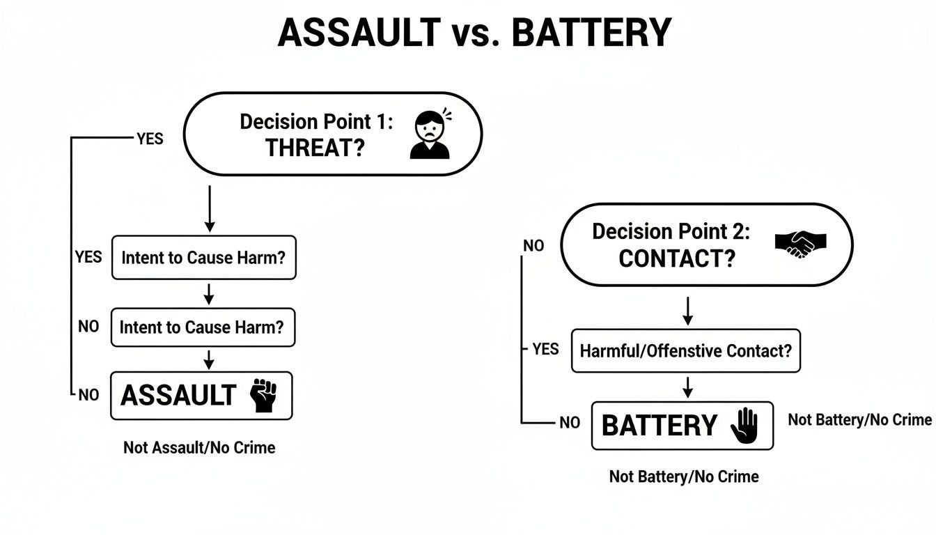 What Is Assault and Battery in Georgia Explained