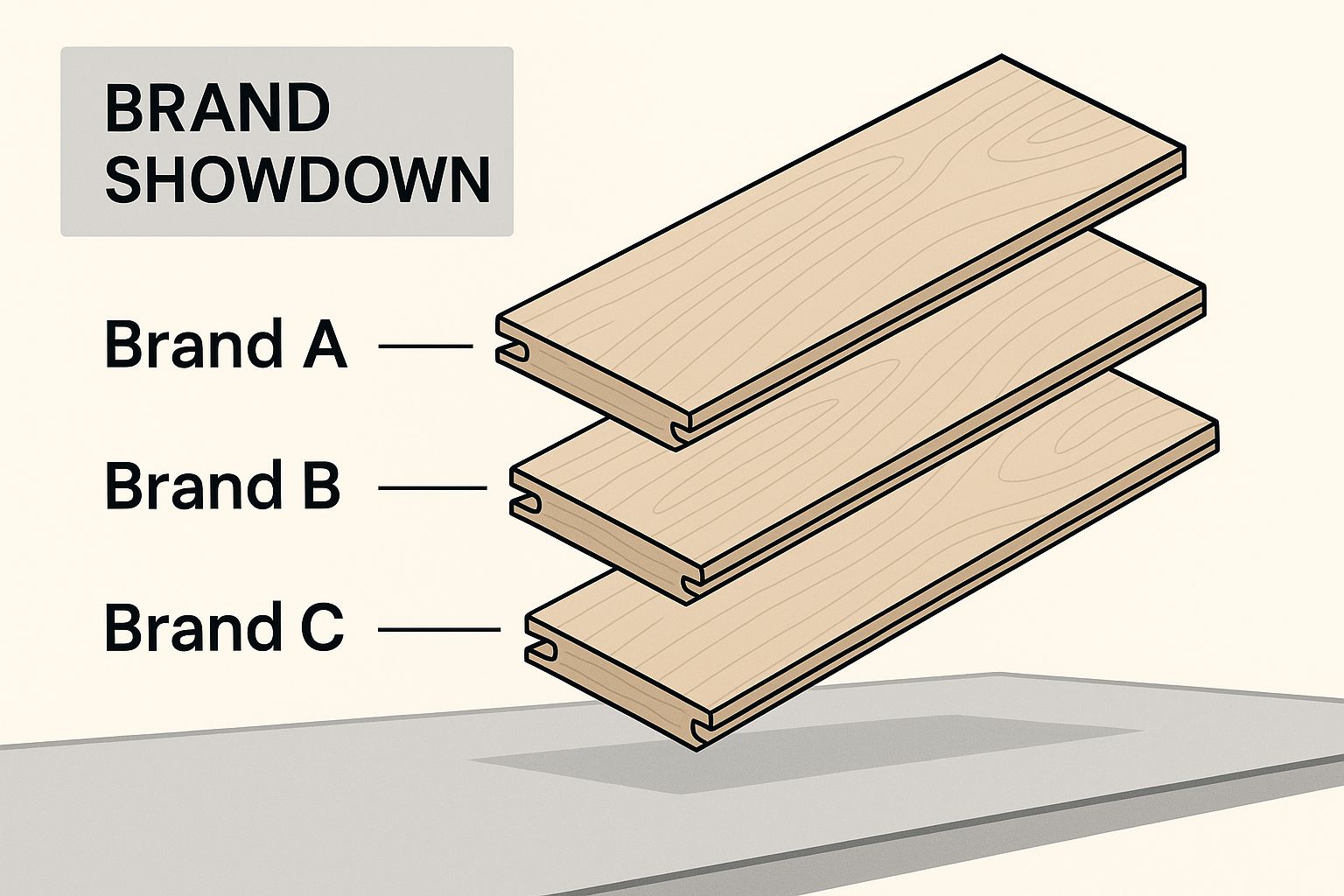 Infographic about waterproof laminate flooring reviews
