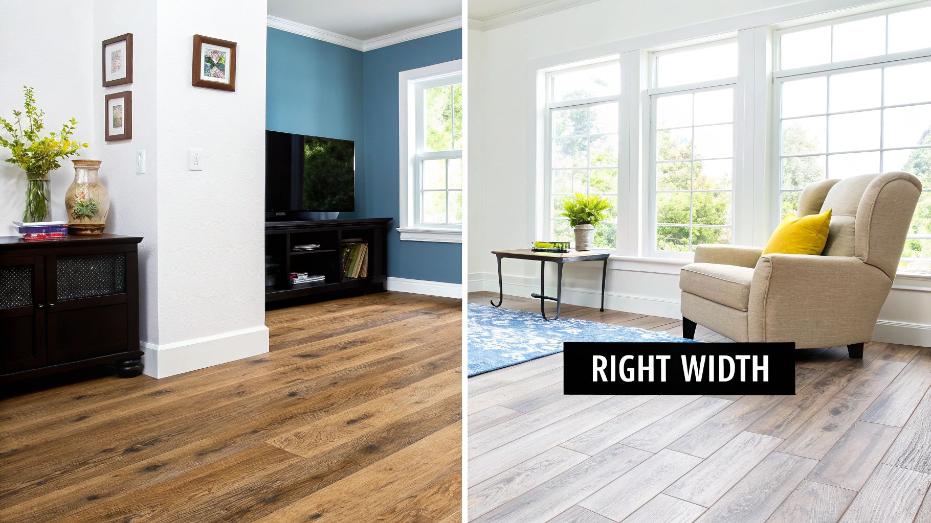 A Homeowner's Guide to Widths of Hardwood Flooring