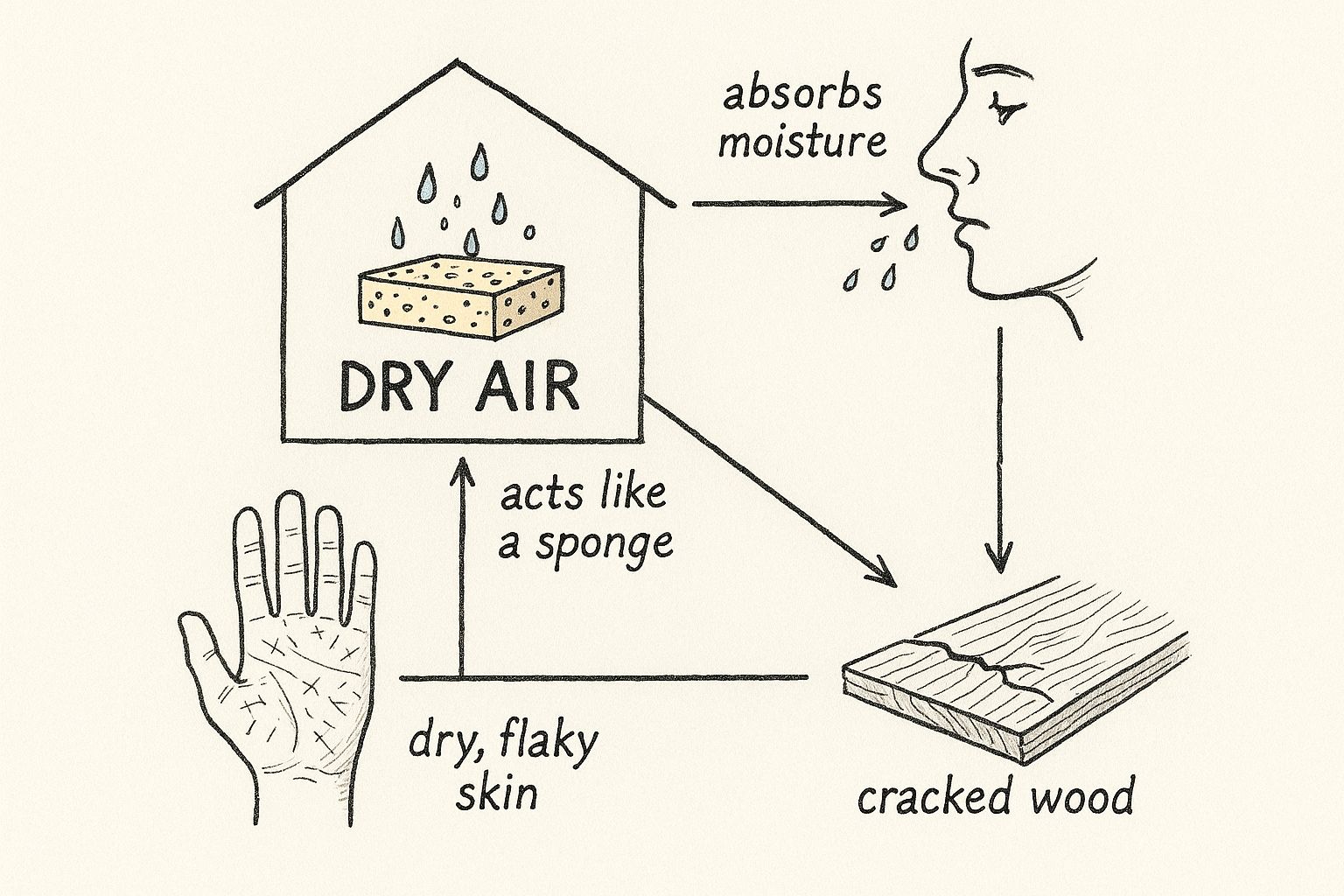 Infographic about best humidifiers for home