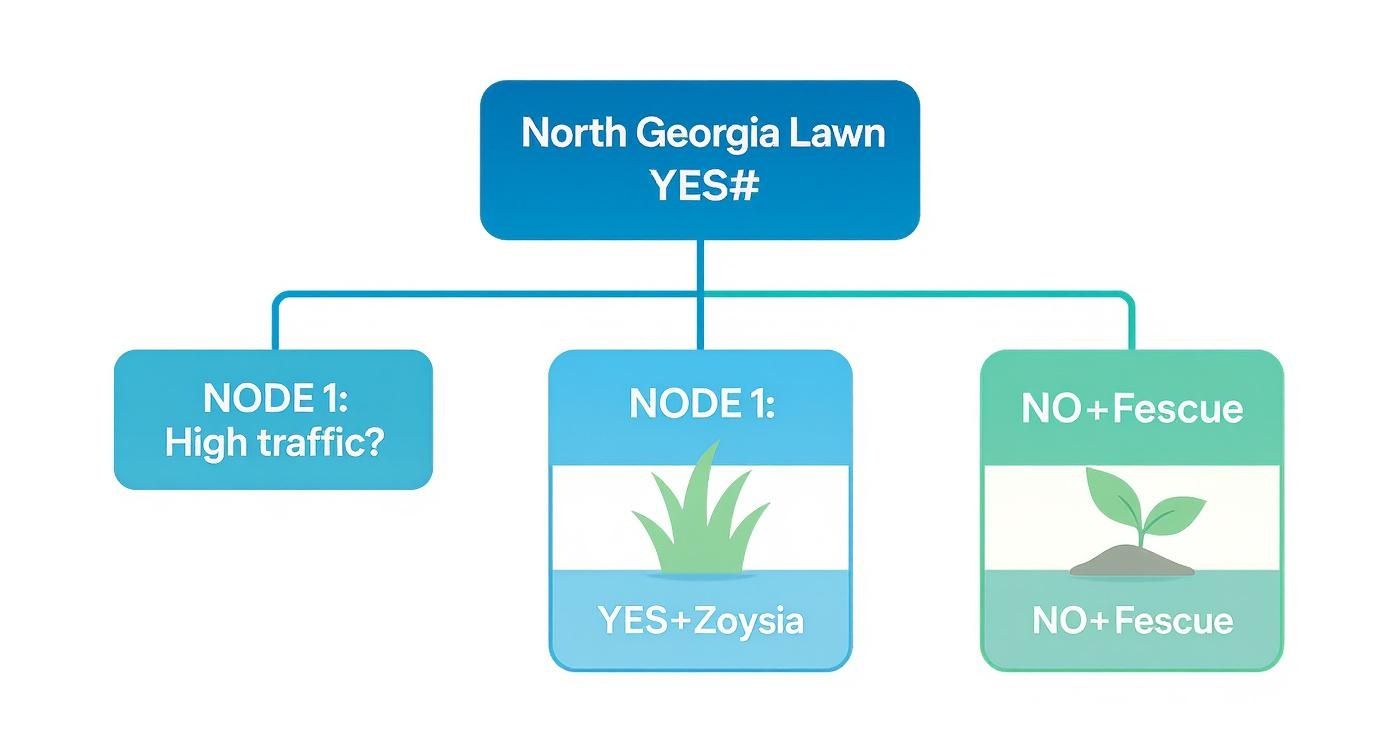 Infographic about how to grow grass with dogs