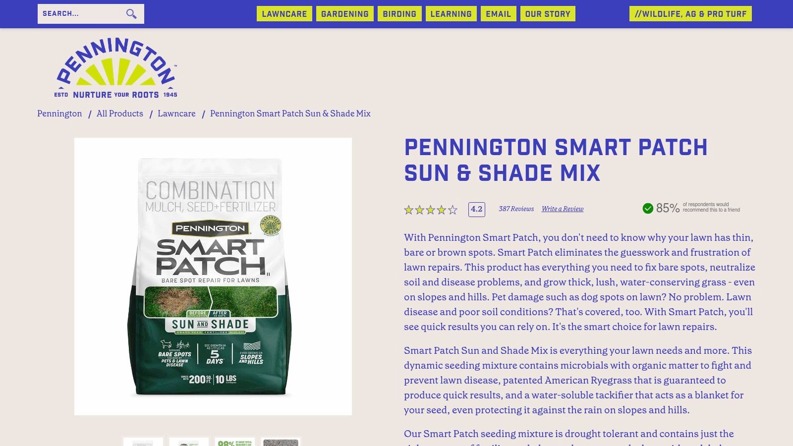 Pennington (Smart Patch & One Step Complete)