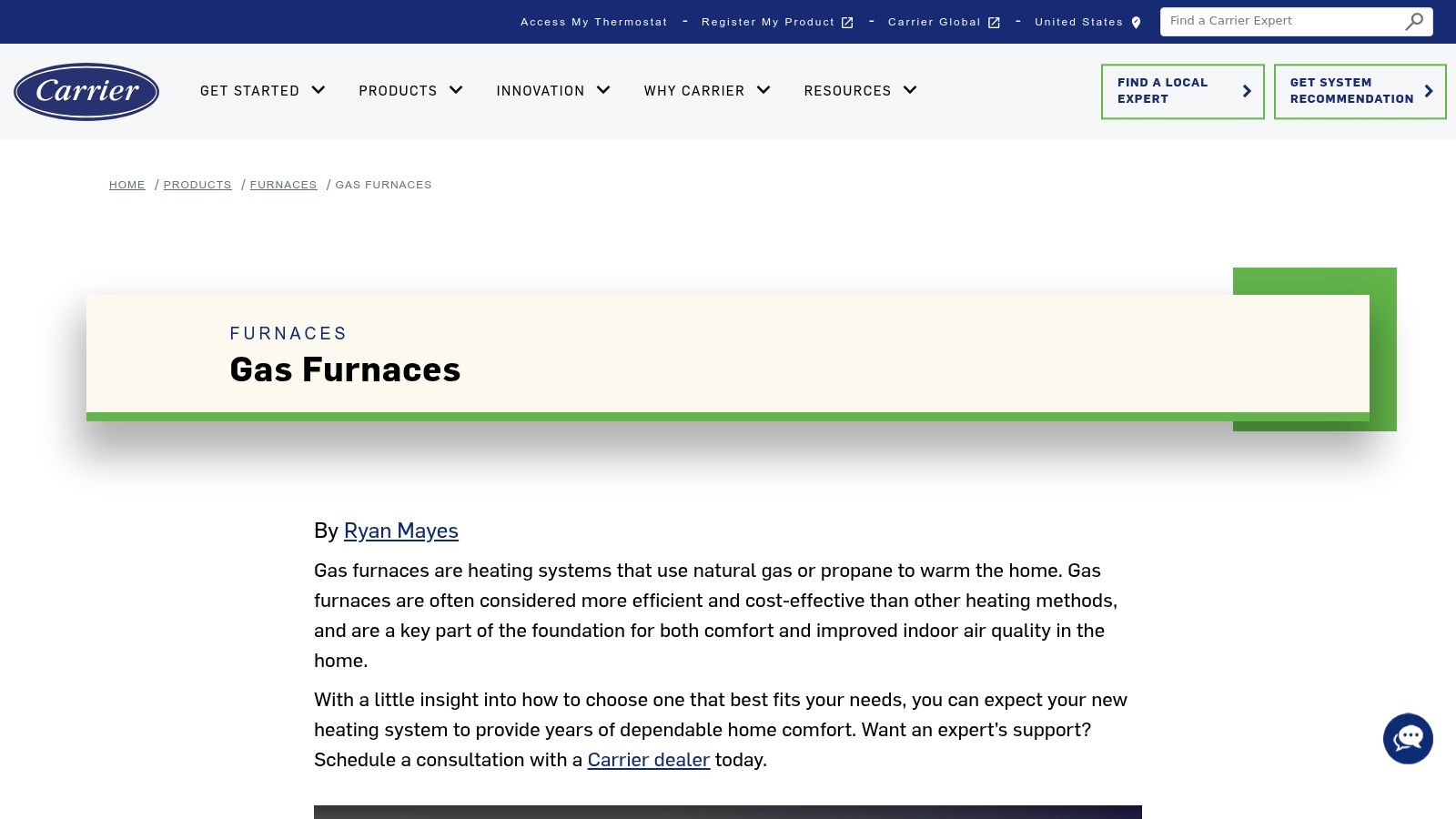 Carrier (official brand site)