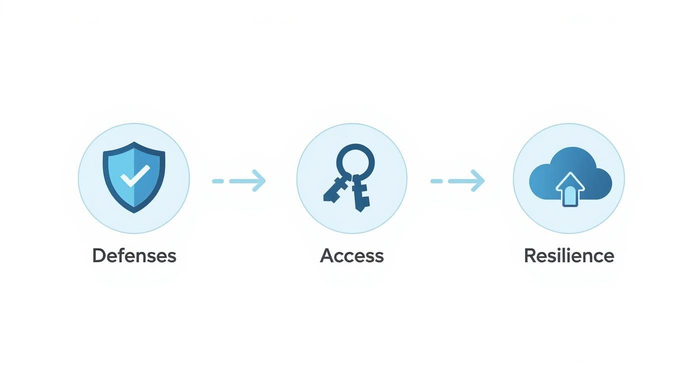 Infographic about cloud migration best practices