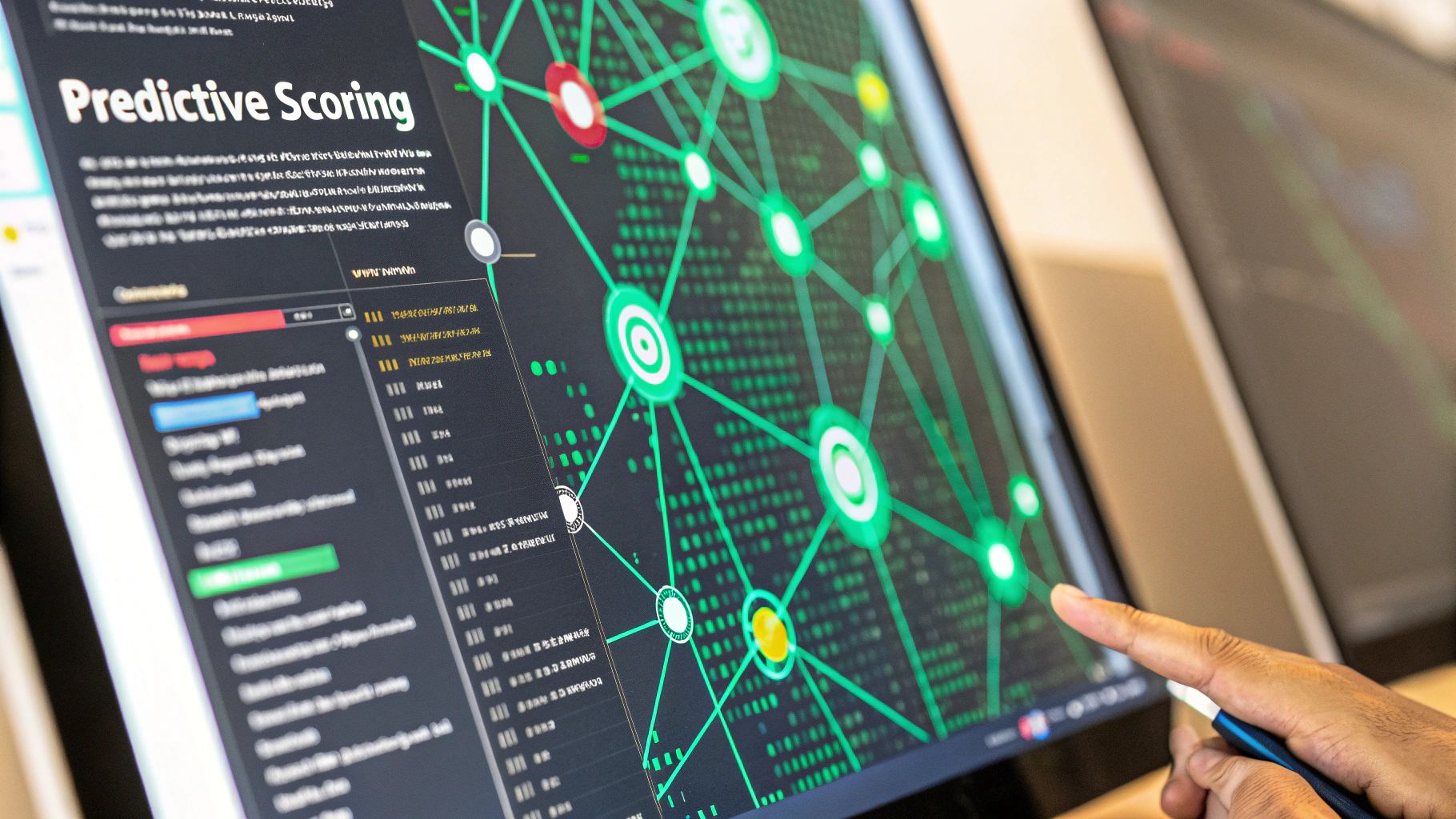 Infographic showing key data about Leverage Predictive Lead Scoring with Machine Learning