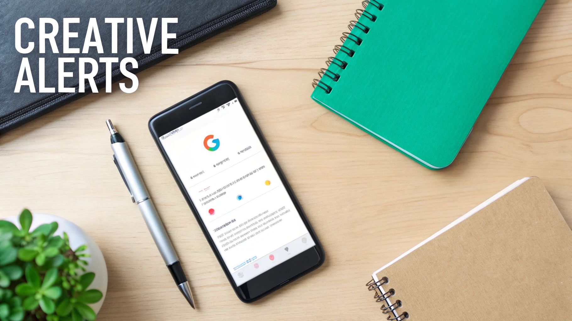 A lightbulb icon filled with colorful abstract shapes, symbolizing creative ideas