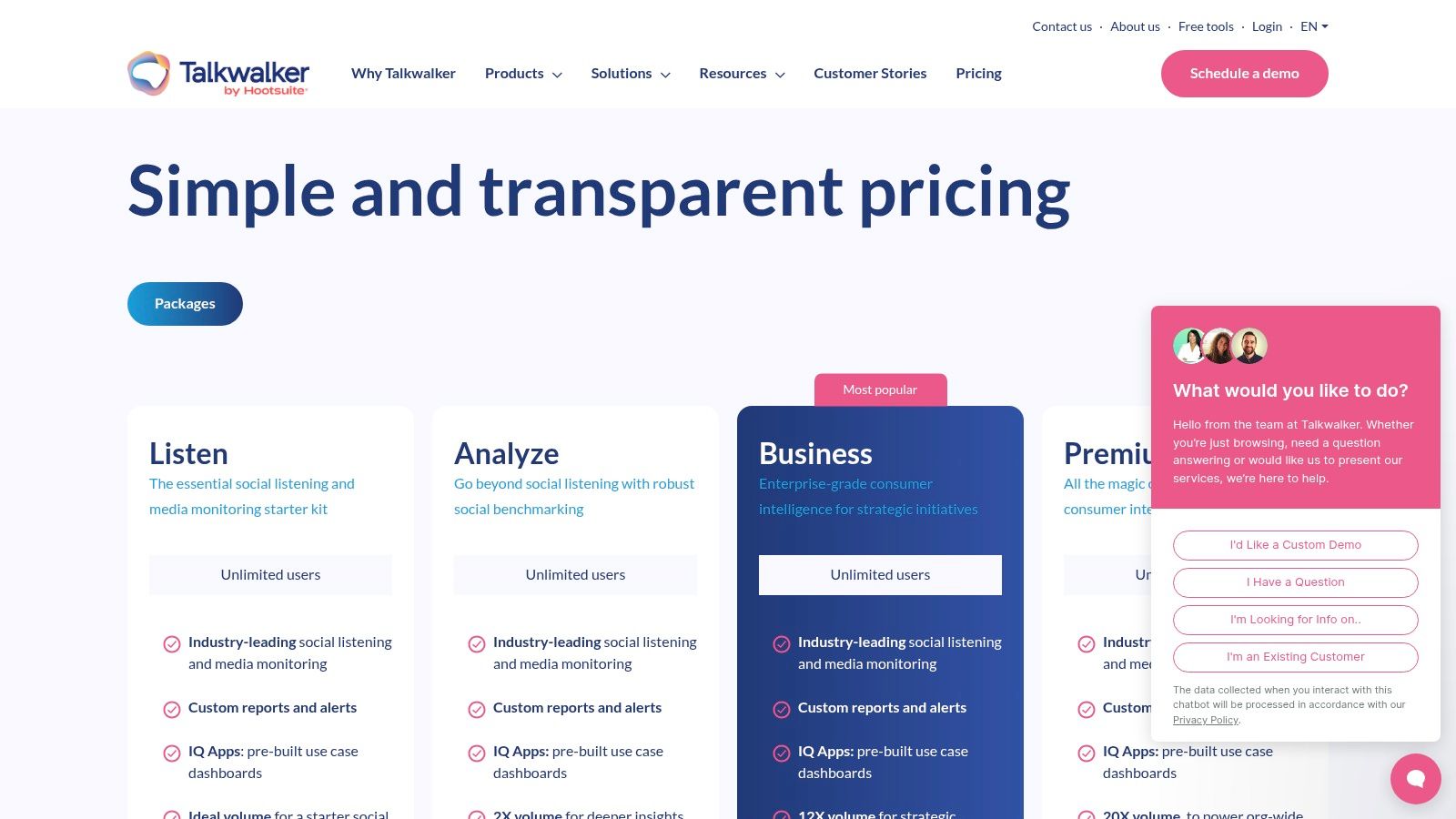 Talkwalker – Consumer Intelligence/Listening