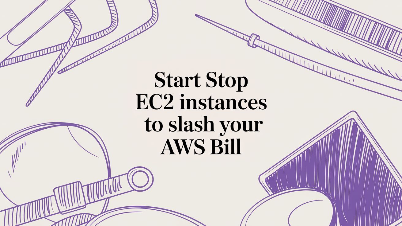 Start Stop EC2 Instances to Slash Your AWS Bill