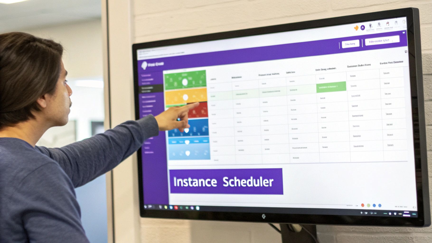 AWS Instance Scheduler Architecture