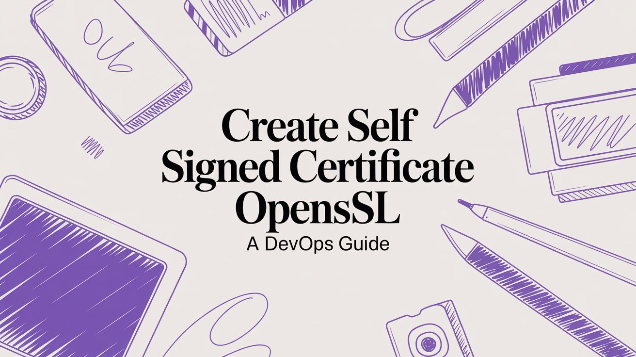 Create Self Signed Certificate OpenSSL: A DevOps Guide
