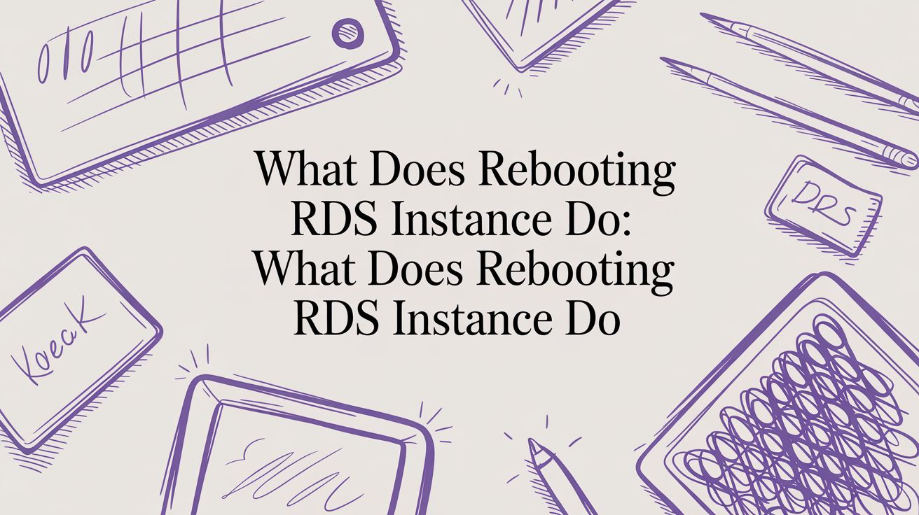 What Does Rebooting an RDS Instance Do? A Guide for AWS Users