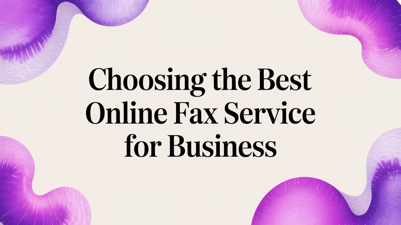 How to Find the Best Online Fax Service for Your Business