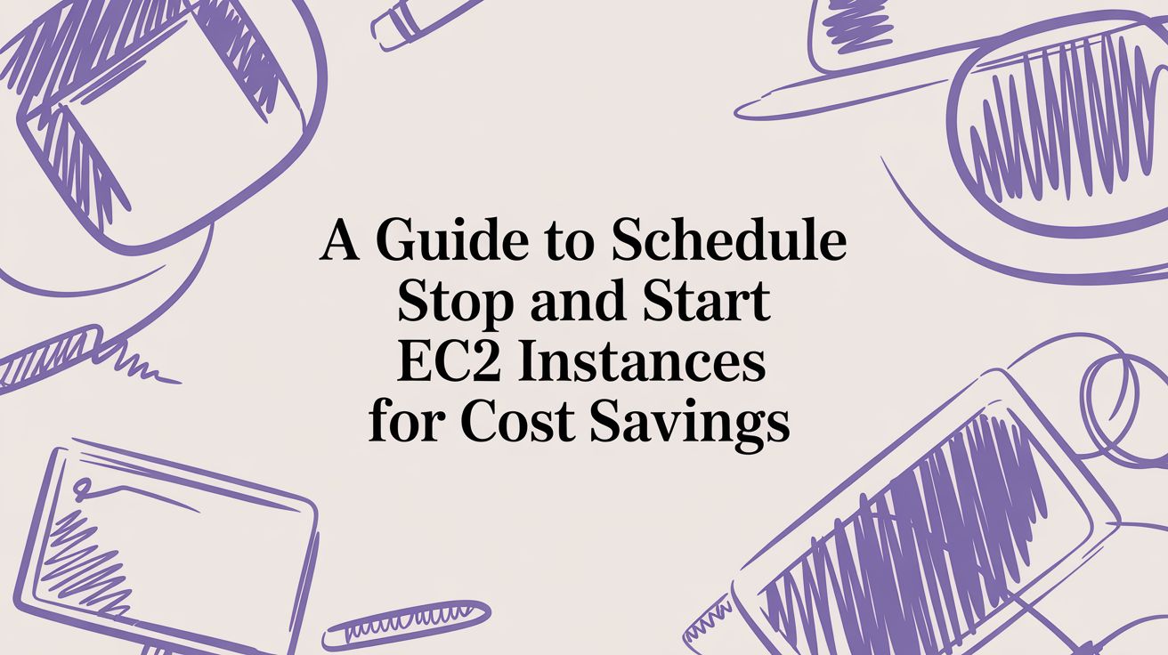 A Guide to Schedule Stop and Start EC2 Instances for Cost Savings