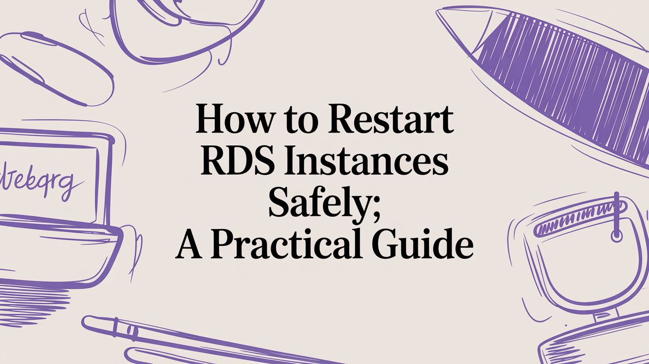 How to Restart RDS Instances Safely: A Practical Guide