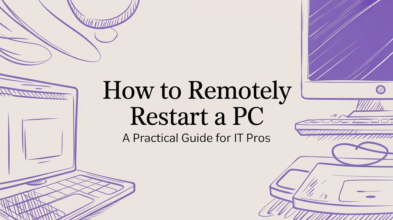 How to Remotely Restart a PC: A Practical Guide for IT Pros
