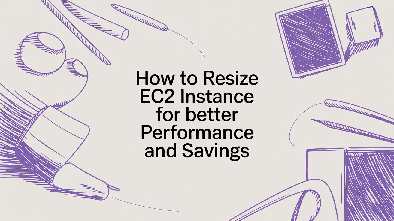 How to Resize EC2 Instance for Performance and Savings