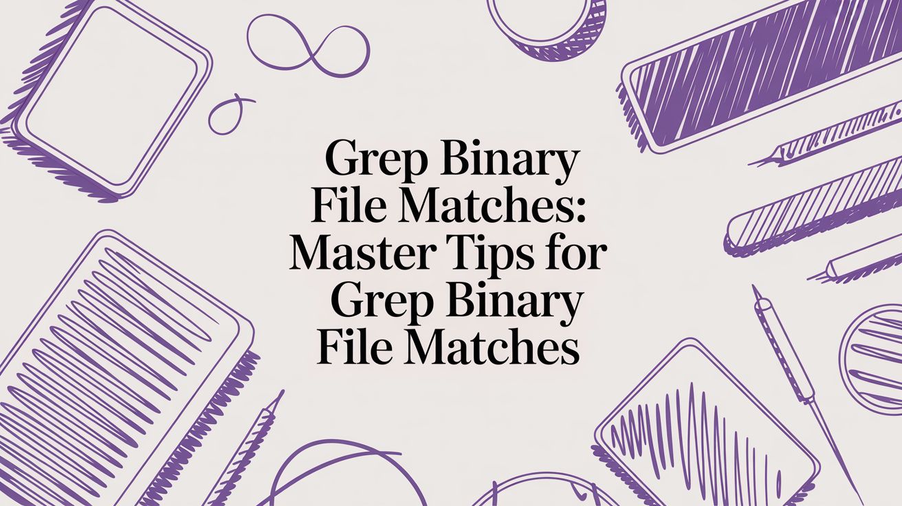 Grep Binary File Matches: Master Tips for Searching Binary Files