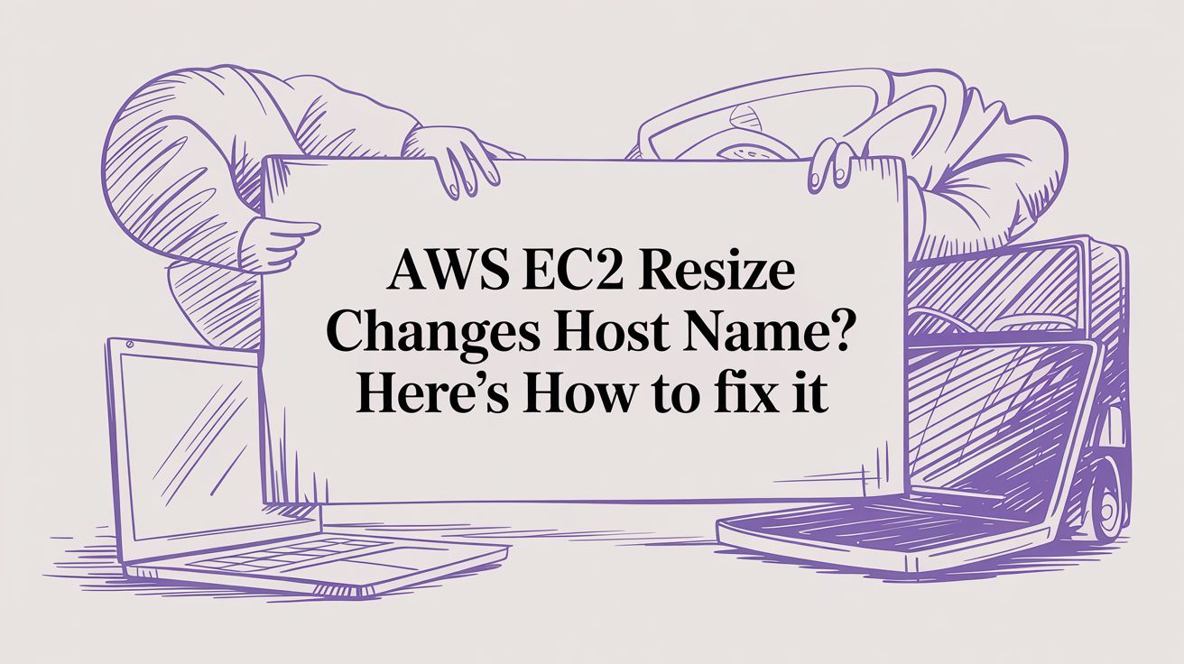 AWS EC2 Resize Changes Host Name? Here's How to Fix It