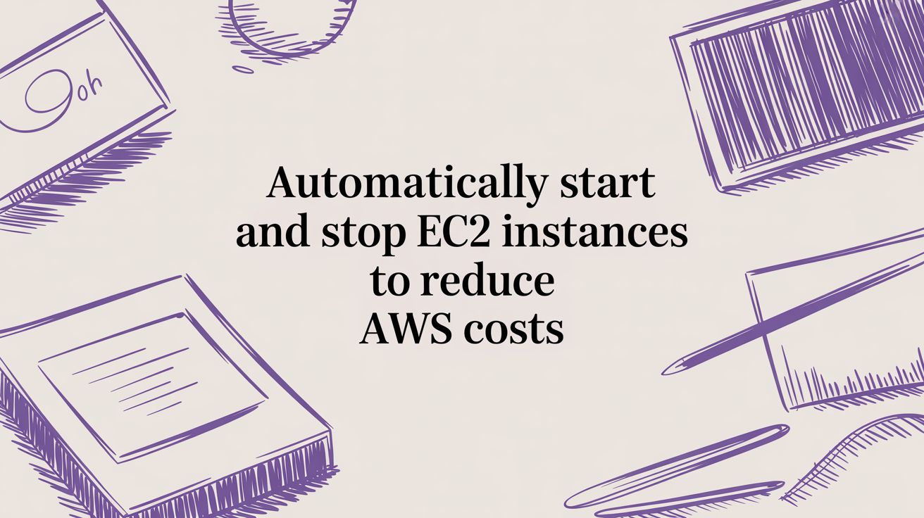 Automatically Start and Stop EC2 Instances to Reduce AWS Costs