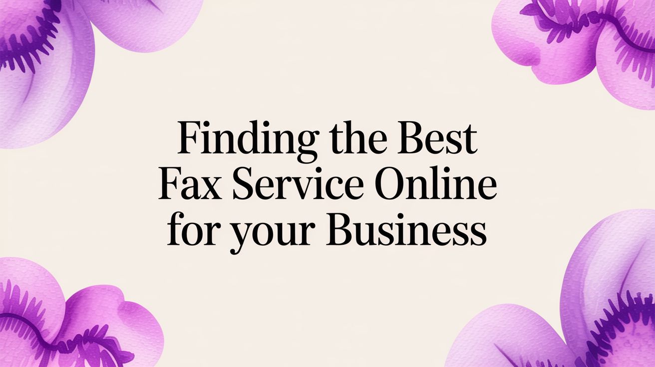 Finding the Best Fax Service Online for Your Business