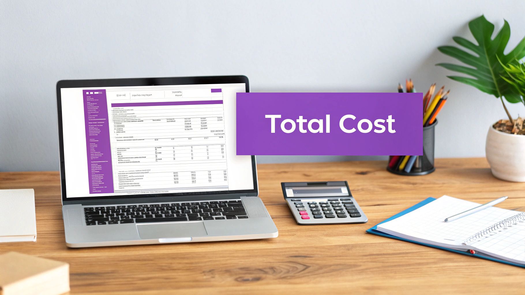 A person comparing different pricing plans on a tablet to find the best value.