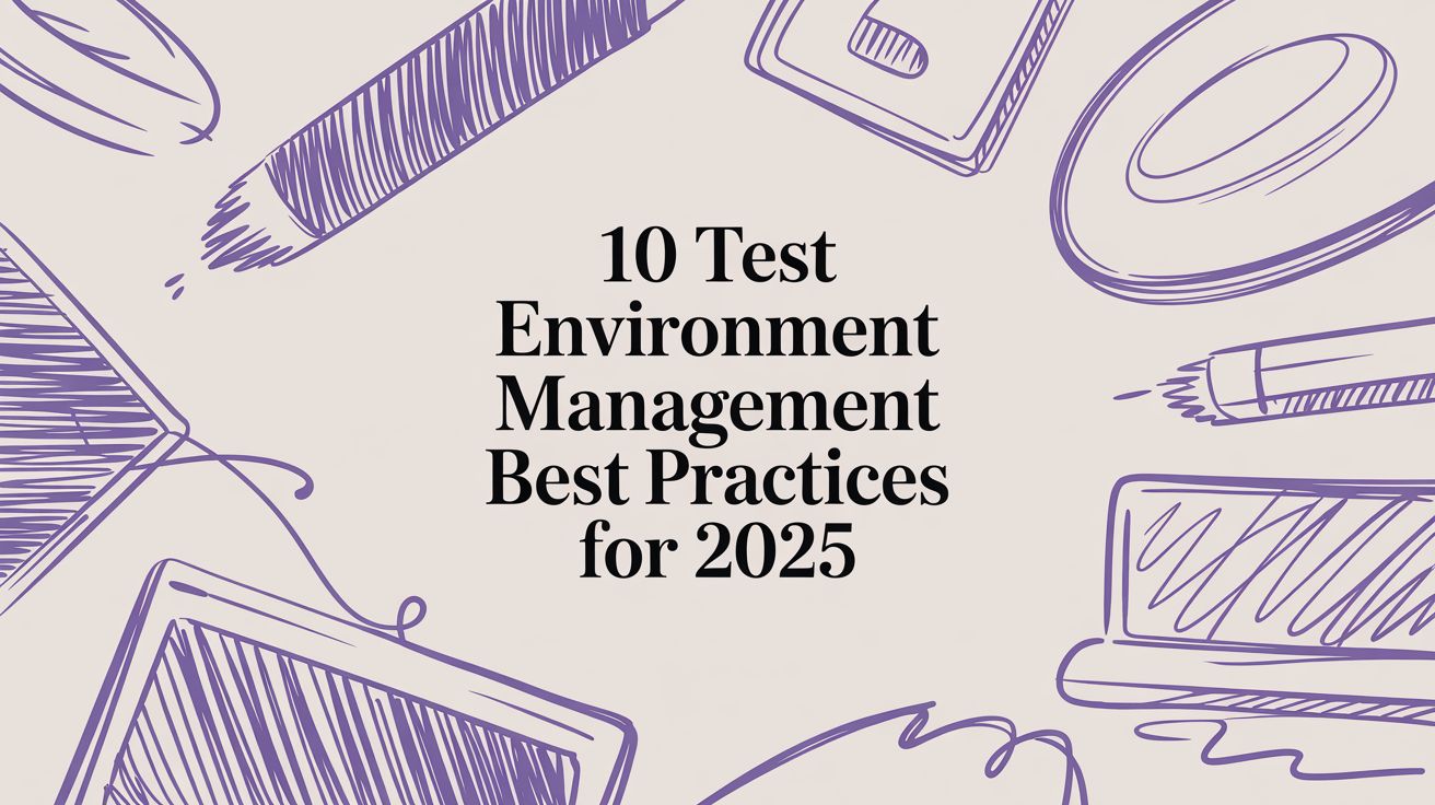 10 Test Environment Management Best Practices for 2025