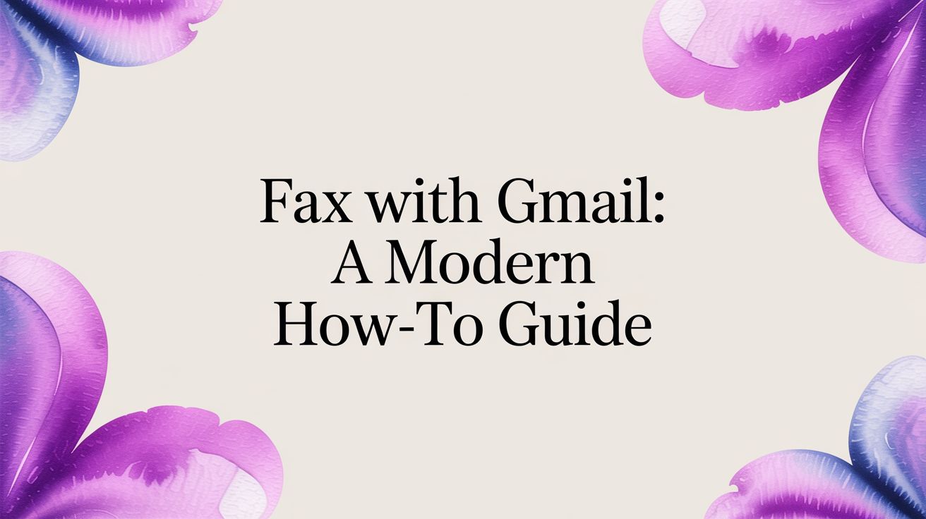 How to Fax with Gmail: A Modern Guide for Easy Document Sending