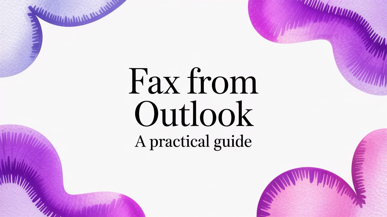 How to Fax from Outlook: A Practical Guide