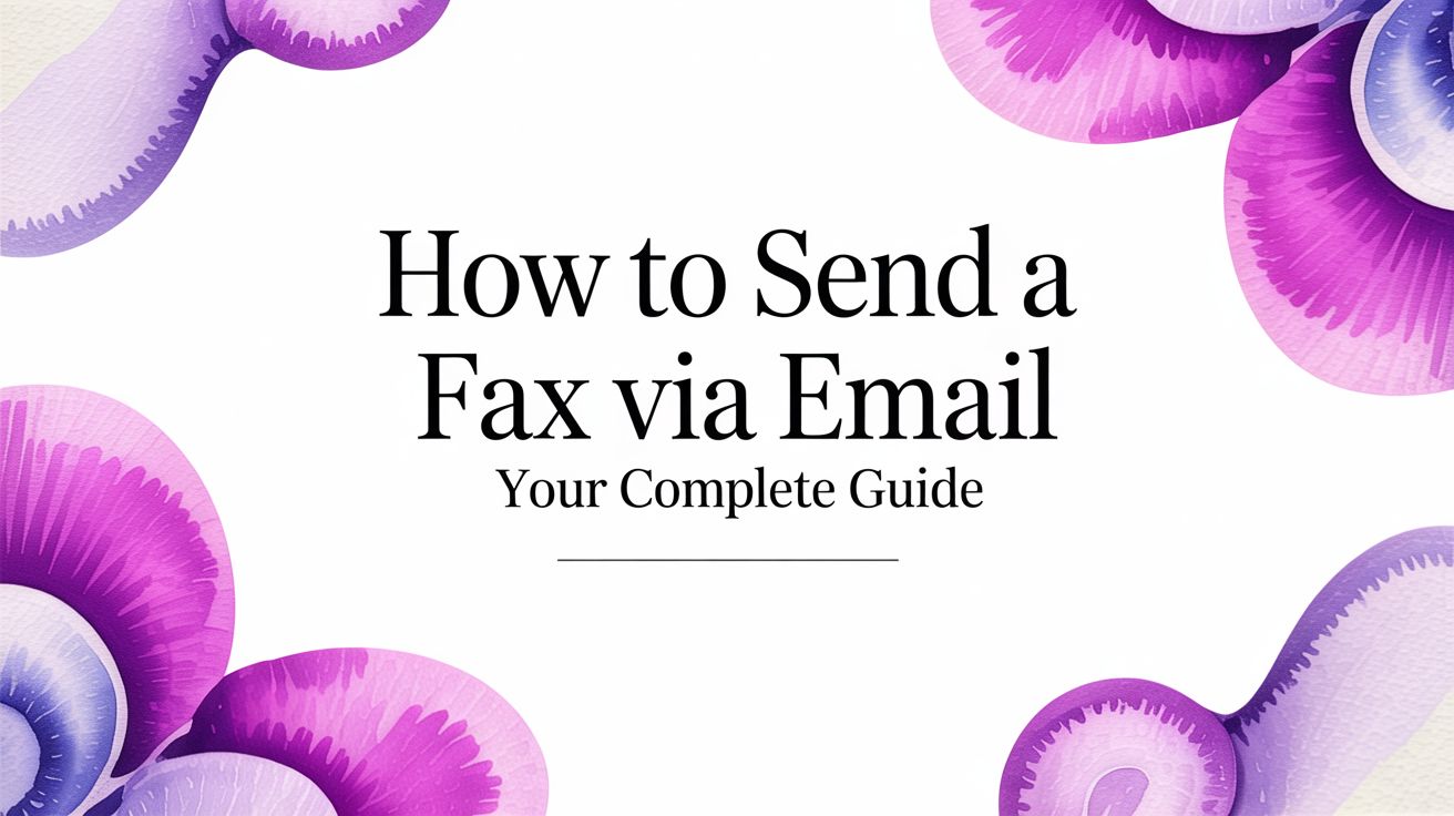 How to Send a Fax Via Email Your Complete Guide
