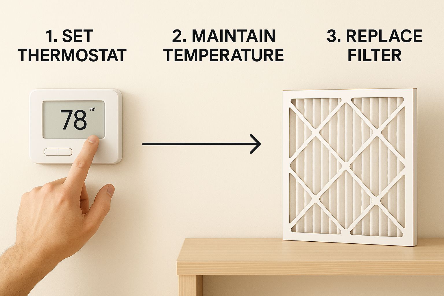 Infographic about ac unit not cooling house