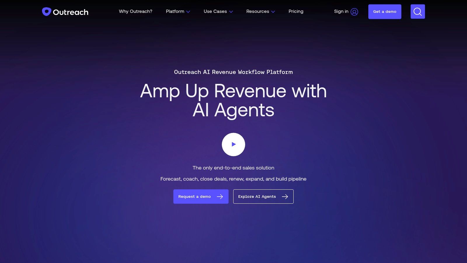 Outreach AI Revenue Workflow Platform