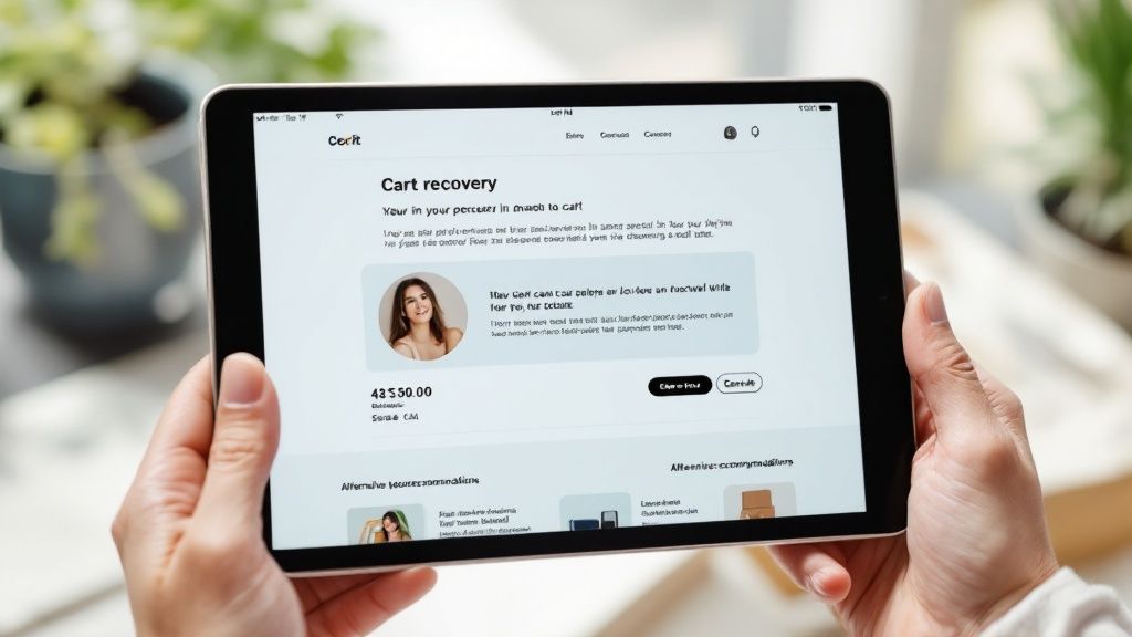 Amazon's Abandoned Cart Recovery Sequence