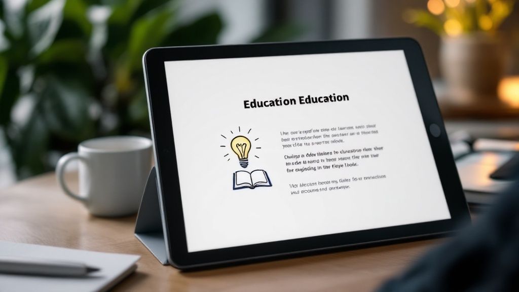 Lead Nurturing Educational Series