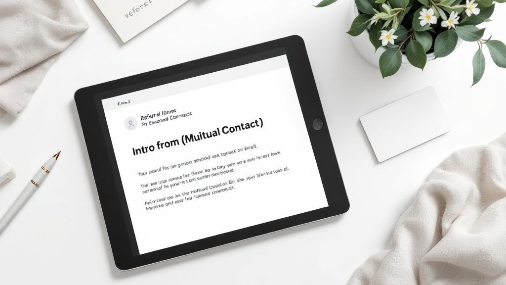 The Referral Template