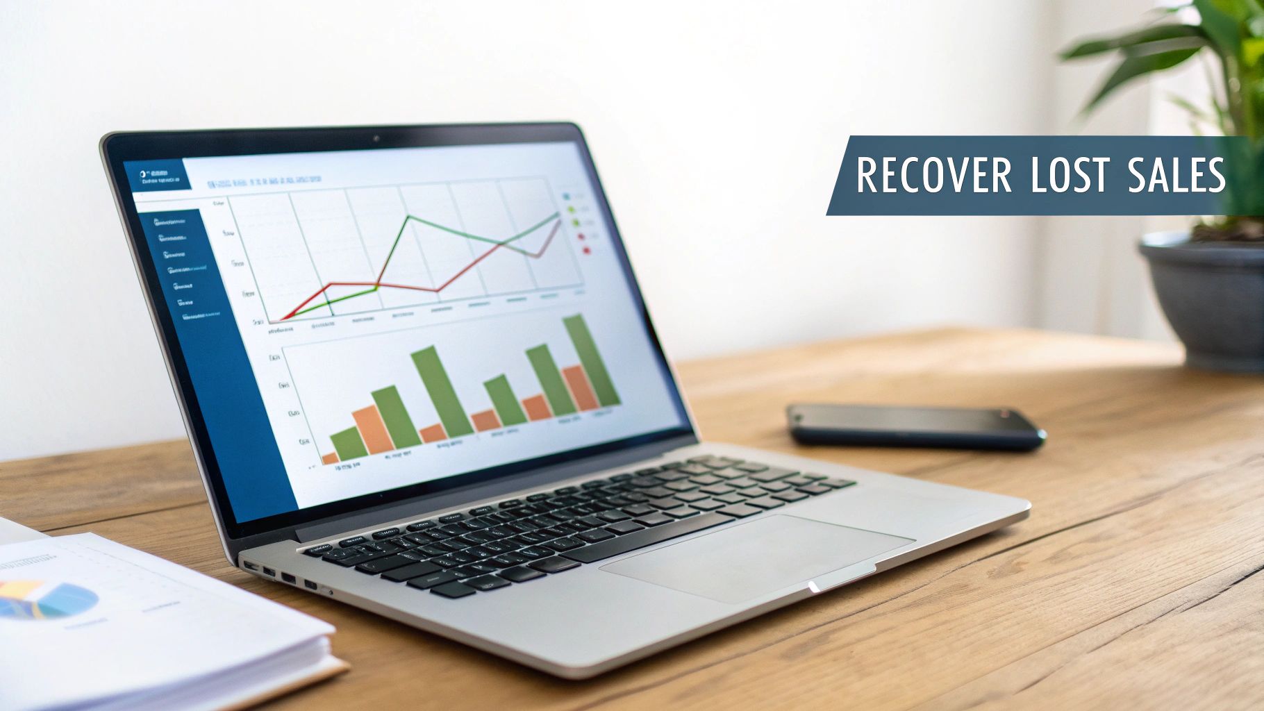 A person shopping online on their laptop with a credit card in hand