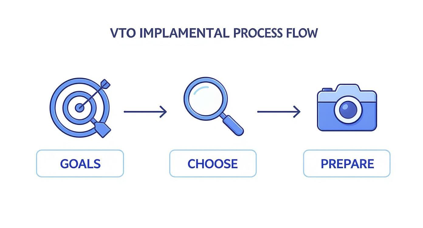 Infographic about virtual try on technology
