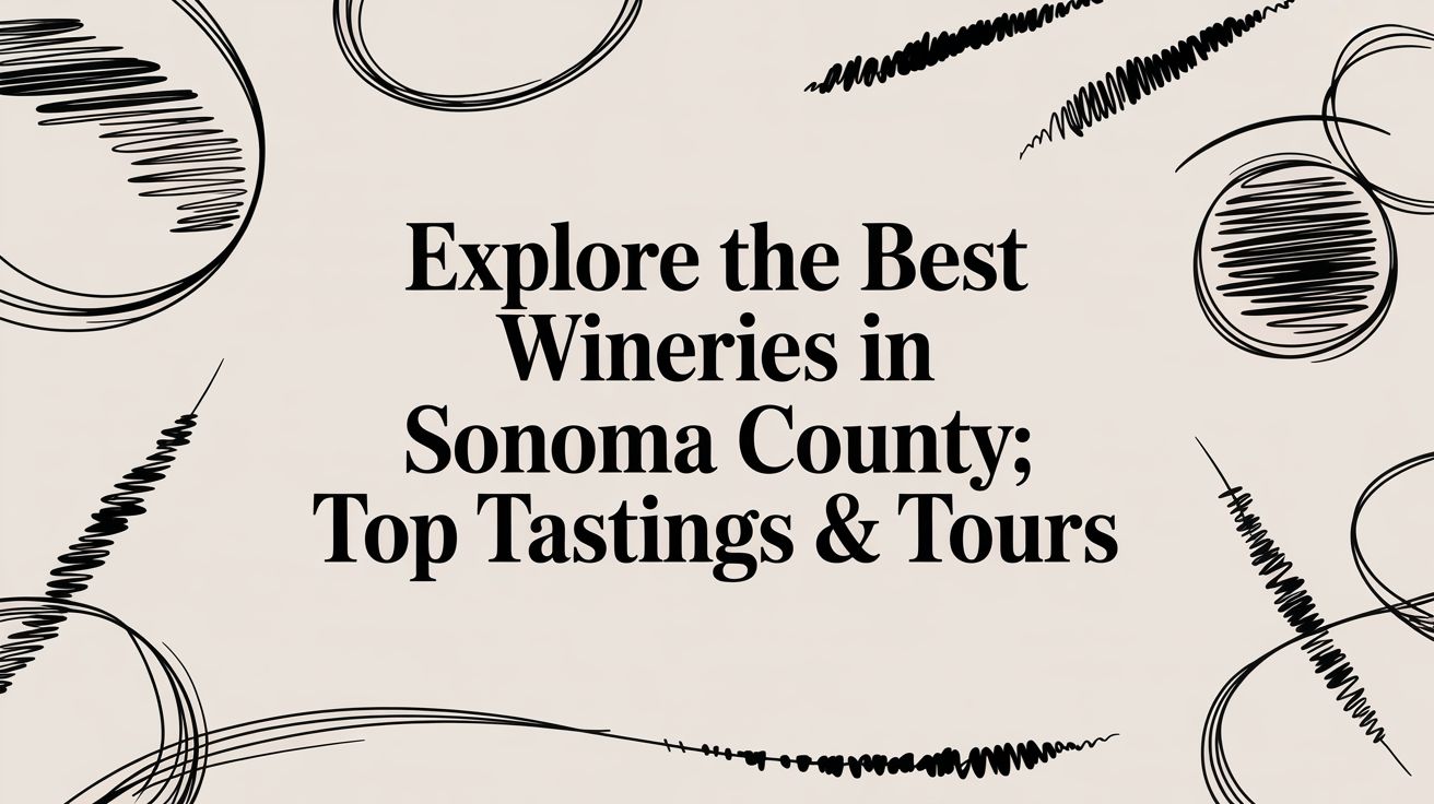 Explore the best wineries in sonoma county: Top tastings & tours
