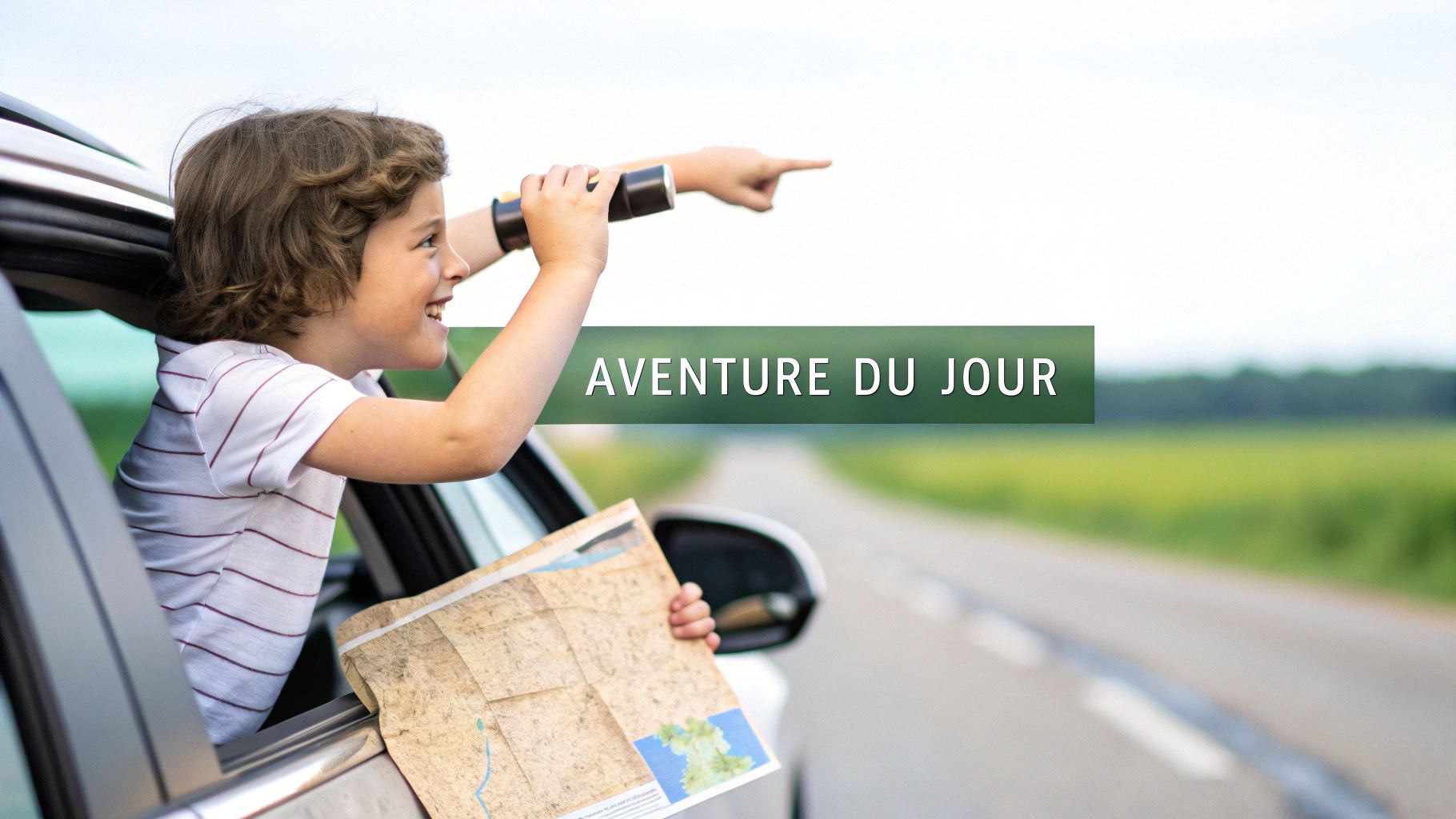 Un père et son fils jouent ensemble avec des boîtes en carton, imaginant une aventure dans leur salon.